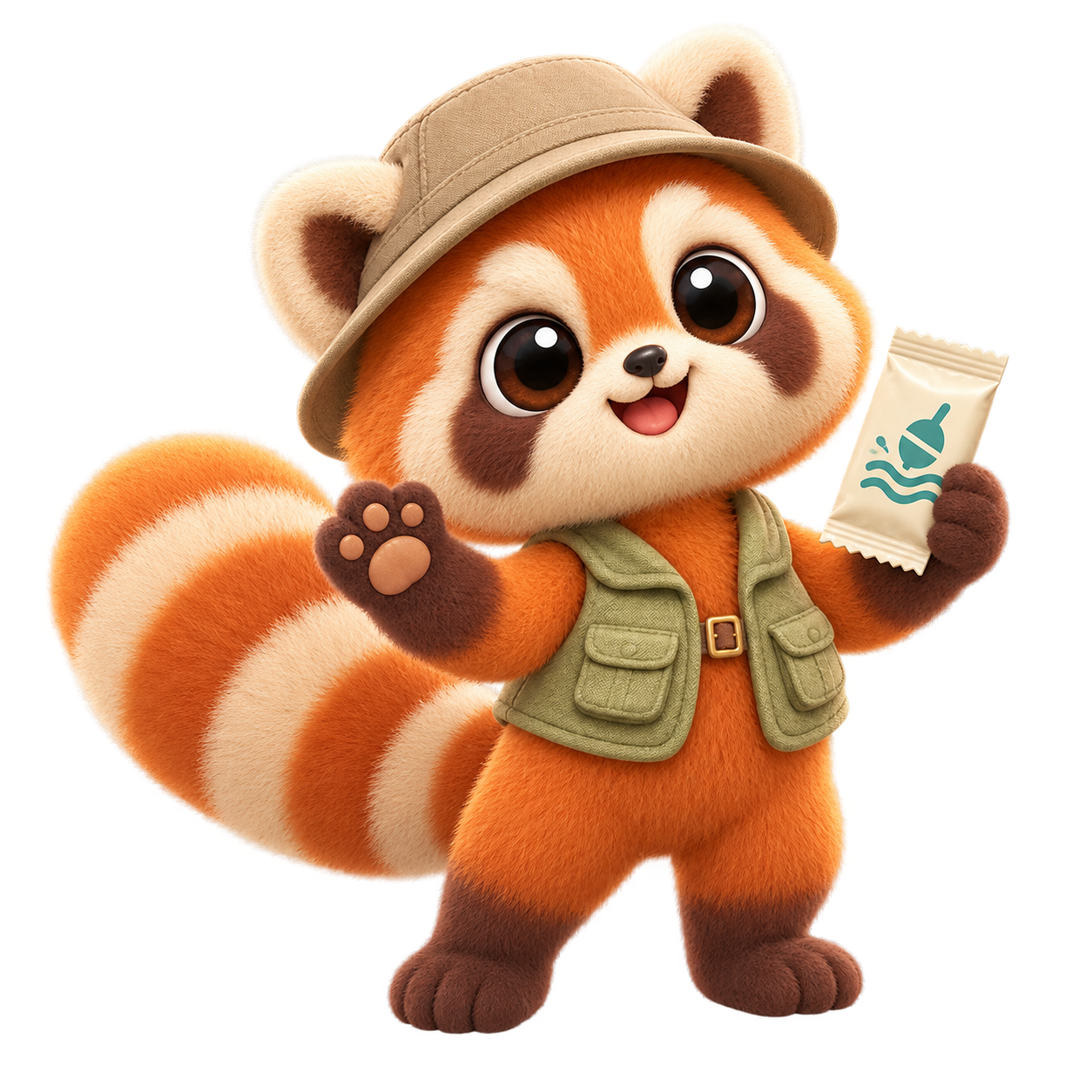 Bao, le panda roux explorateur